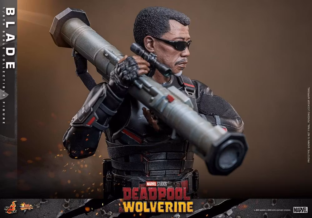Marvel Deadpool & Wolverine MMS791 Blade 1/6th Scale Collectible Figure