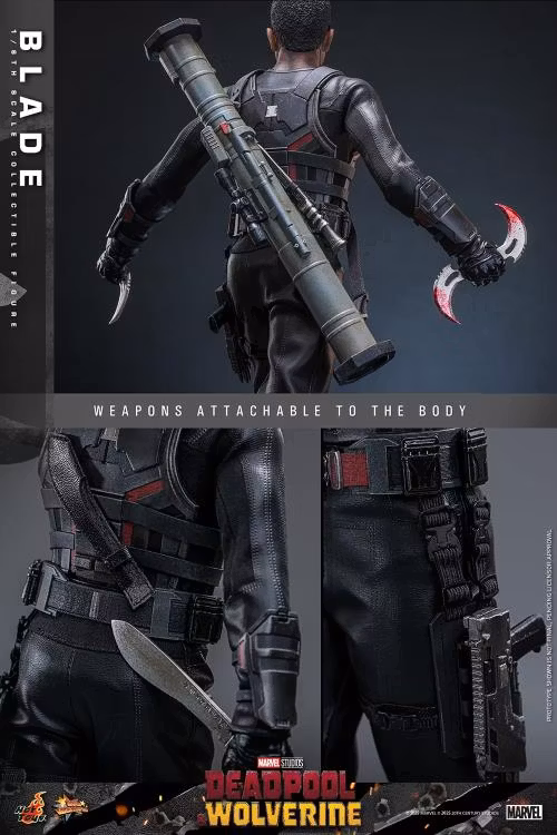 Marvel Deadpool & Wolverine MMS791 Blade 1/6th Scale Collectible Figure