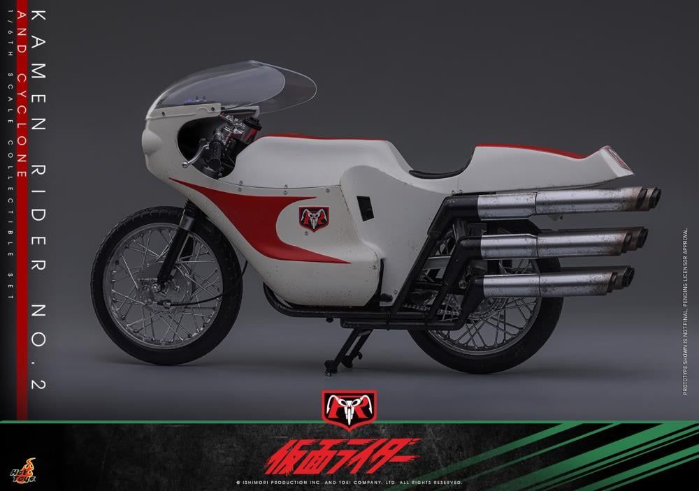 Kamen Rider TMS147 Cyclone No.2 1/6th Scale Collectible Vehicle