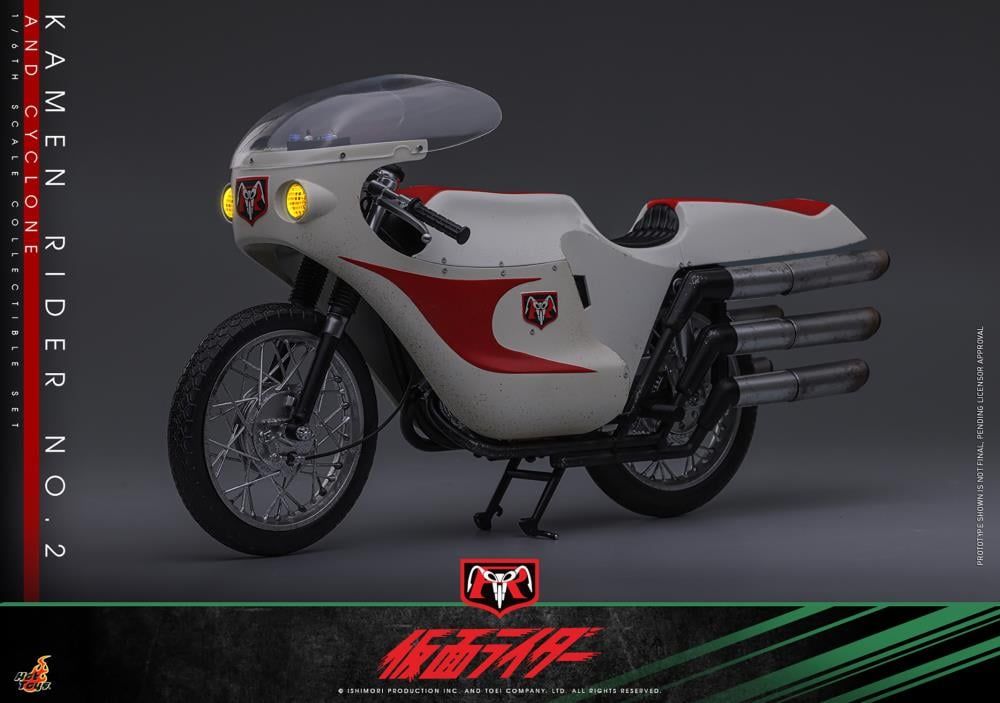 Kamen Rider TMS147 Cyclone No.2 1/6th Scale Collectible Vehicle