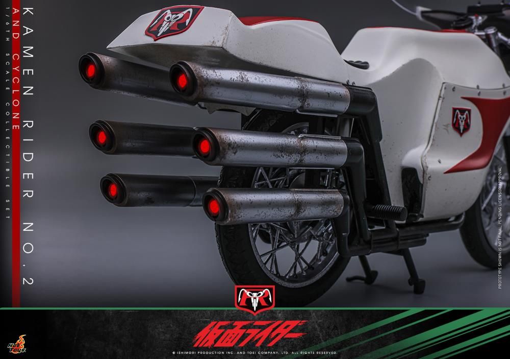 Kamen Rider TMS147 Cyclone No.2 1/6th Scale Collectible Vehicle