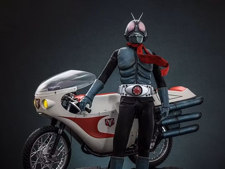 Kamen Rider TMS148 Kamen Rider No.1 & Cyclone 1/6th Scale Collectible Figure Set