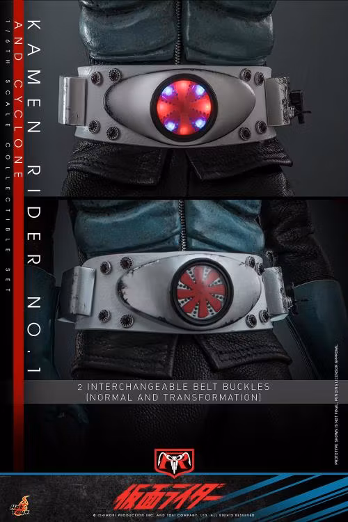 Kamen Rider TMS148 Kamen Rider No.1 & Cyclone 1/6th Scale Collectible Figure Set