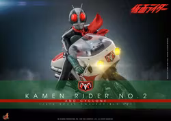 Kamen Rider TMS149 Kamen Rider No.2 & Cyclone 1/6th Scale Collectible Figure Set