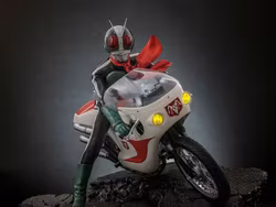 Kamen Rider TMS149 Kamen Rider No.2 & Cyclone 1/6th Scale Collectible Figure Set
