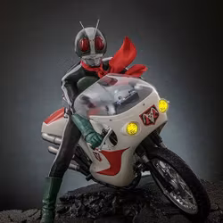 Kamen Rider TMS149 Kamen Rider No.2 & Cyclone 1/6th Scale Collectible Figure Set