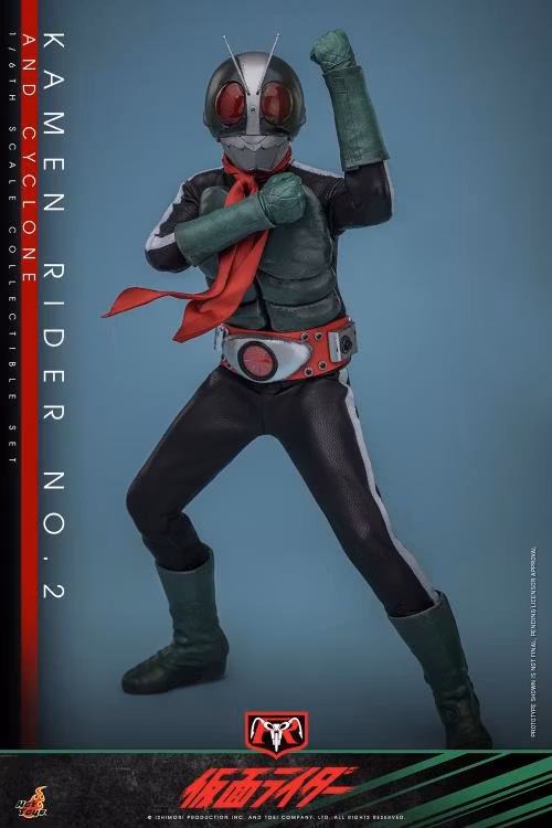 Kamen Rider TMS149 Kamen Rider No.2 & Cyclone 1/6th Scale Collectible Figure Set