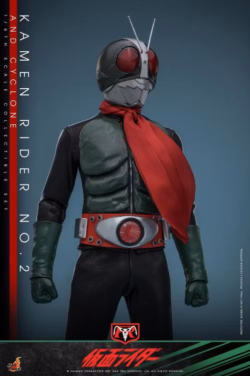 Kamen Rider TMS149 Kamen Rider No.2 & Cyclone 1/6th Scale Collectible Figure Set