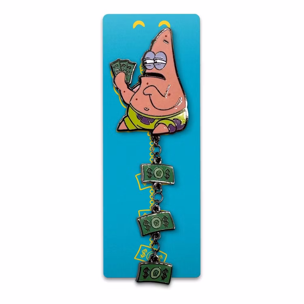 SpongeBob SquarePants Dangling Pin Badge Patrick
