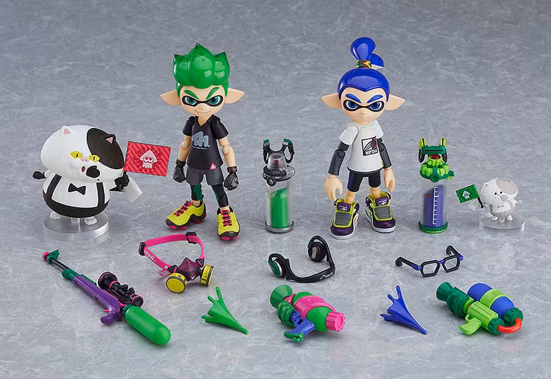 Splatoon Figma Inkling Boy Two-Pack