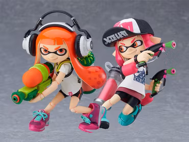 Splatoon Figma Splatoon Girl Two-Pack