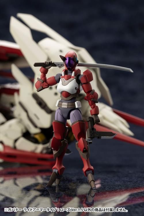 Hexa Gear Governor Light Armor Type: Rose (Ver.1.5) 1/24 Scale Model Kit