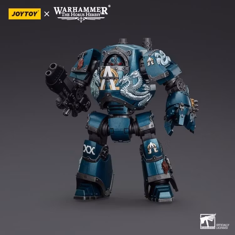 Warhammer: The Horus Heresy Alpha Legion Contemptor Dreadnought with Gravis Plasma Cannon 1/18 Scale Action Figure