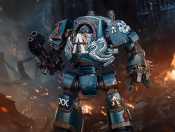 Warhammer: The Horus Heresy Alpha Legion Contemptor Dreadnought with Gravis Plasma Cannon 1/18 Scale Action Figure