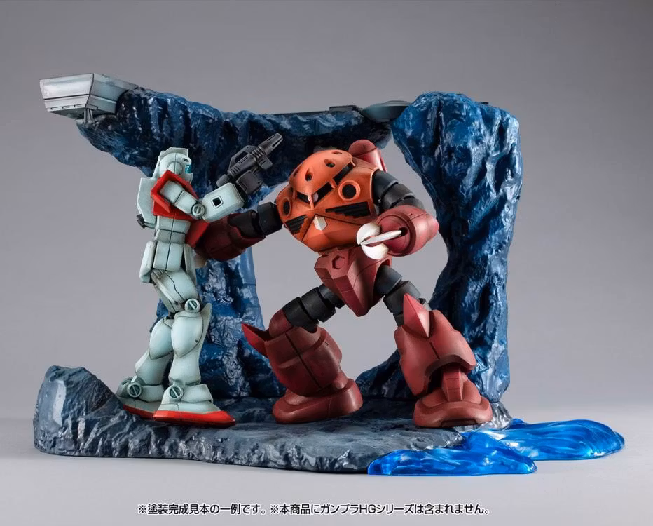Mobile Suit Gundam Realistic Model Series G Structure Tragedy in Jaburo (Material Color Edition) 1/144 Scale Structure
