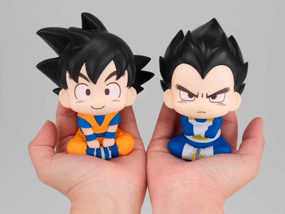 Dragon Ball Daima Look Up Series Son Goku (Mini) & Vegeta (Mini) Set with Gift