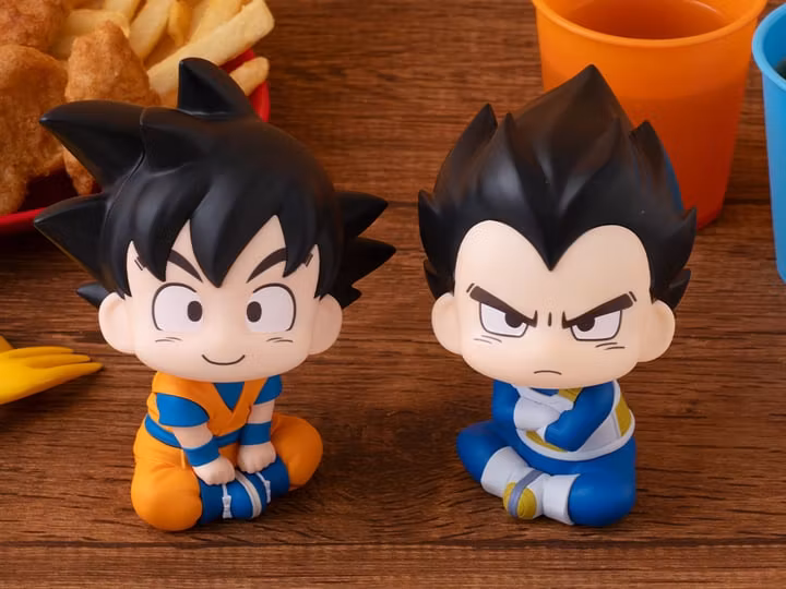 Dragon Ball Daima Look Up Series Son Goku (Mini) & Vegeta (Mini) Set with Gift