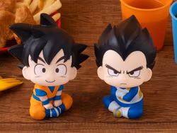 Dragon Ball Daima Look Up Series Son Goku (Mini) & Vegeta (Mini) Set with Gift