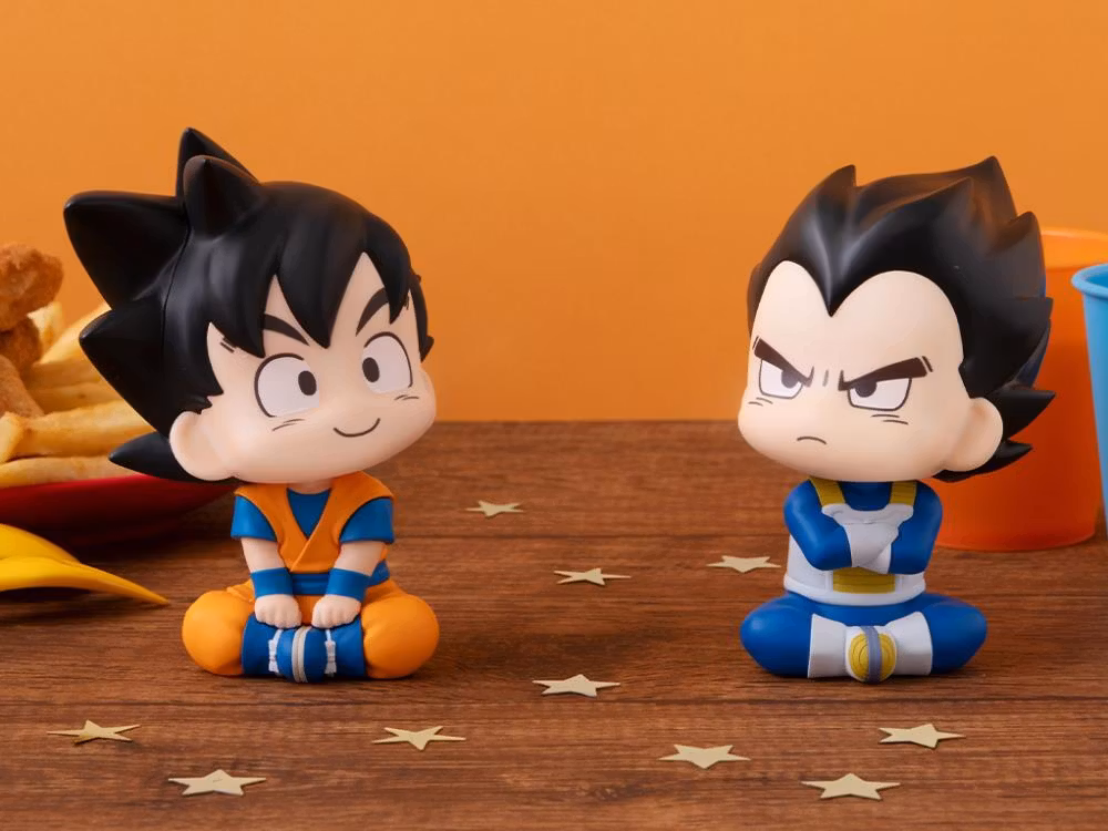 Dragon Ball Daima Look Up Series Son Goku (Mini) & Vegeta (Mini) Set with Gift