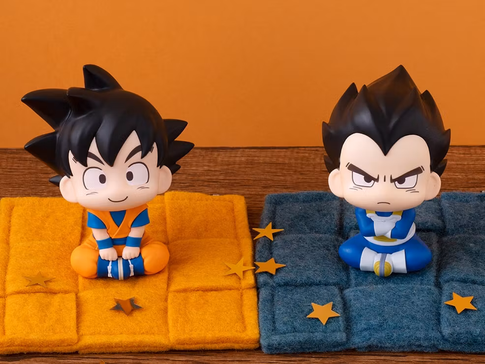 Dragon Ball Daima Look Up Series Son Goku (Mini) & Vegeta (Mini) Set with Gift