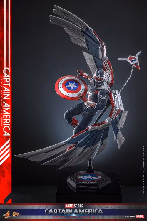 Marvel Captain America: Brave New World MMS779 Captain America 1/6th Scale Collectible Figure