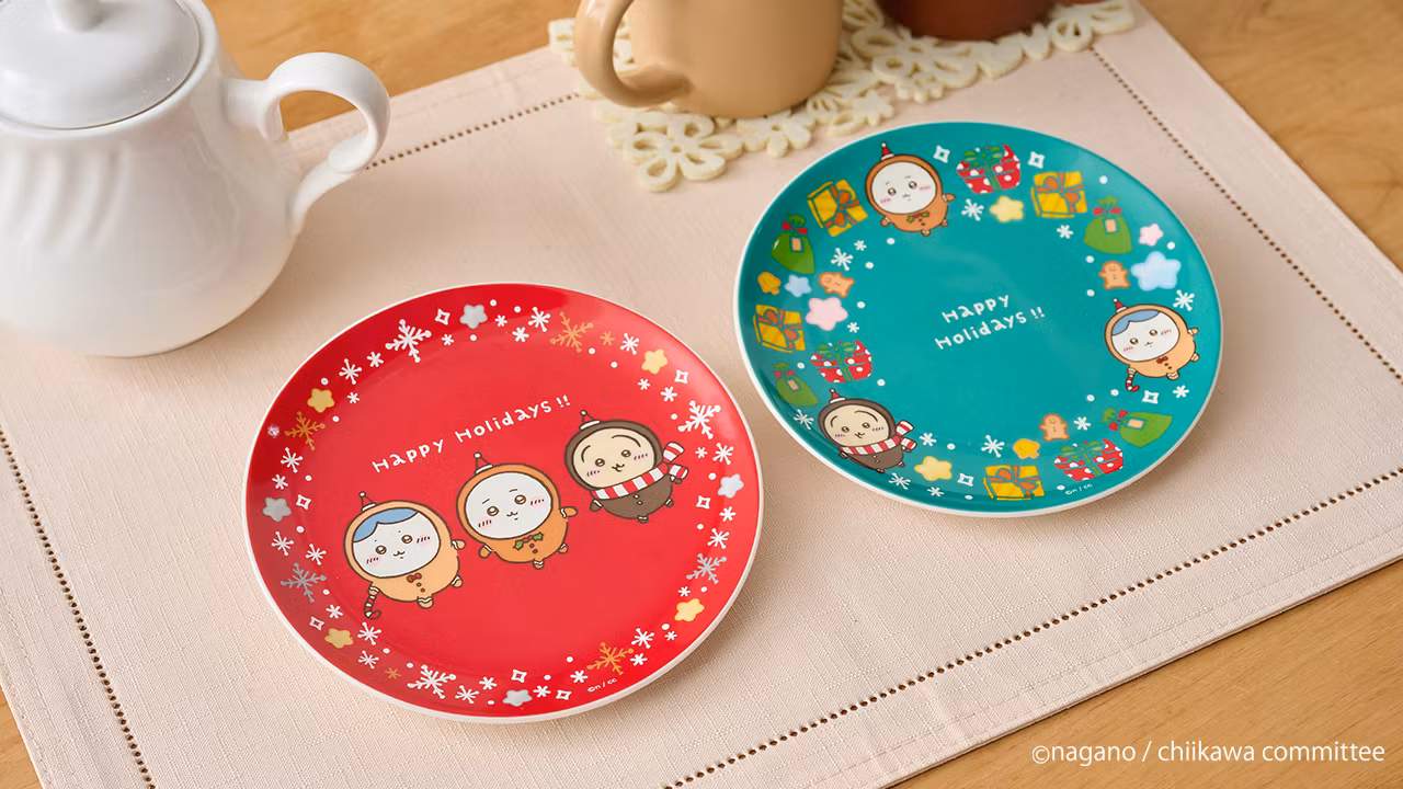 Chiikawa Ichibansho Plate set