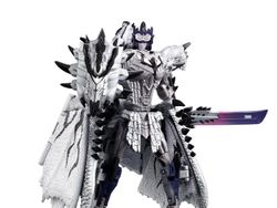 Transformers x Monster Hunter Synergenex Series Silver Rathalos Prime Action Figure