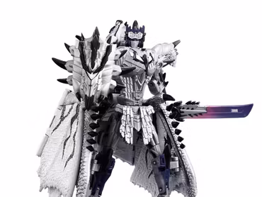 Transformers x Monster Hunter Synergenex Series Silver Rathalos Prime Action Figure