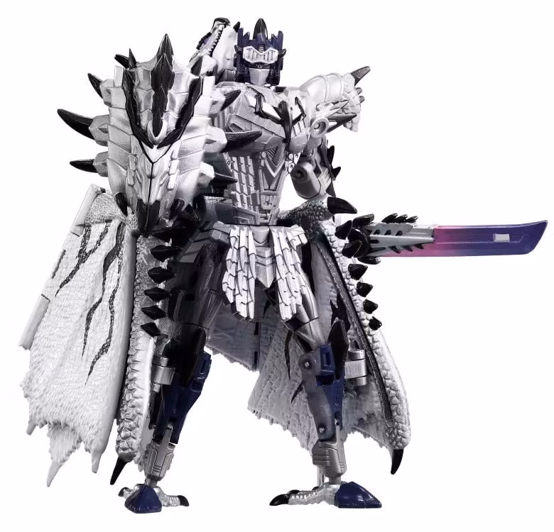 Transformers x Monster Hunter Synergenex Series Silver Rathalos Prime Action Figure