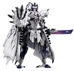 Transformers x Monster Hunter Synergenex Series Silver Rathalos Prime Action Figure