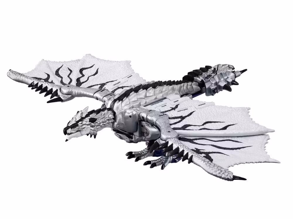 Transformers x Monster Hunter Synergenex Series Silver Rathalos Prime Action Figure