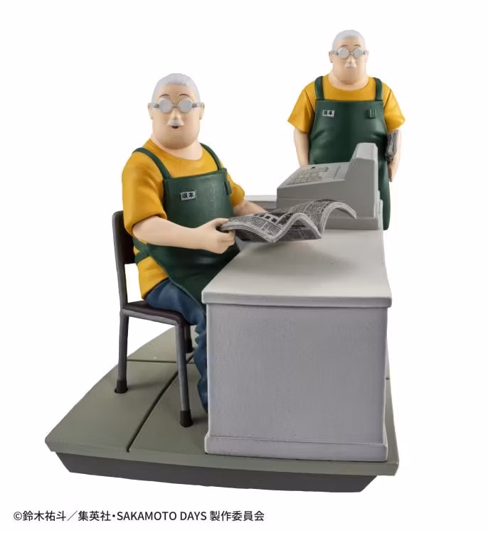 Sakamoto Days Petitrama Cut Out Scenes Boxed Set of 4 Figures