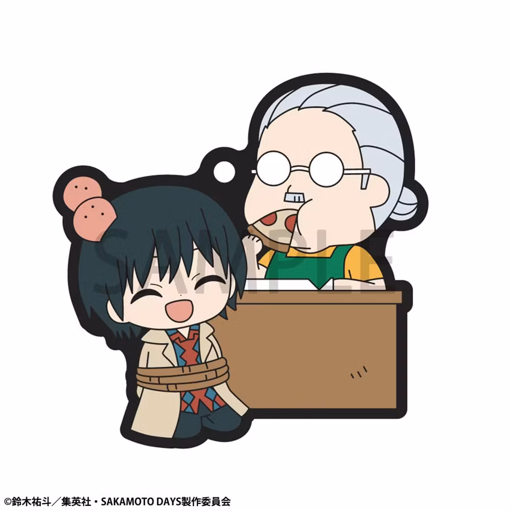 Sakamoto Days Rubber Mascot Buddycolle Rubber Charms Set