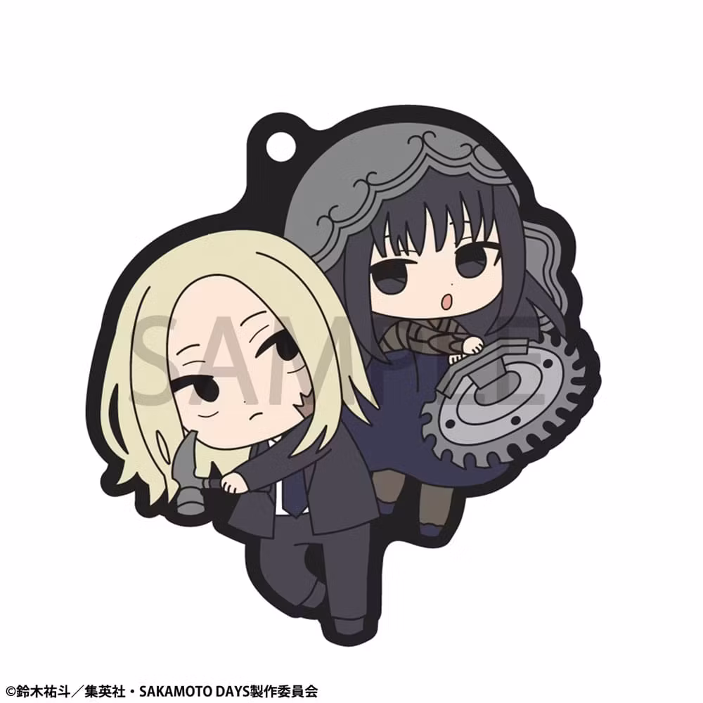 Sakamoto Days Rubber Mascot Buddycolle Rubber Charms Set