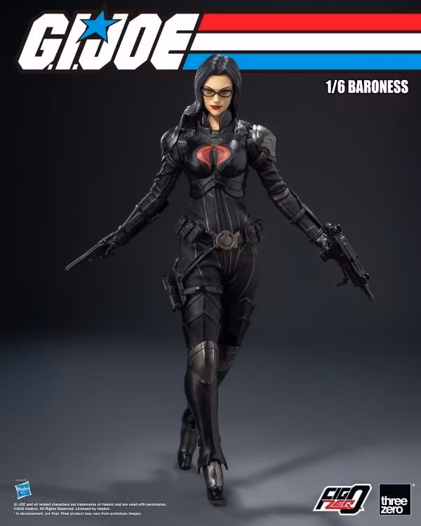G.I. Joe FigZero Baroness 1/6 Scale Action Figure