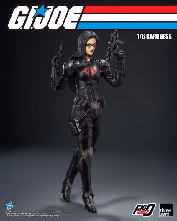 G.I. Joe FigZero Baroness 1/6 Scale Action Figure