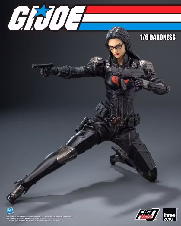 G.I. Joe FigZero Baroness 1/6 Scale Action Figure