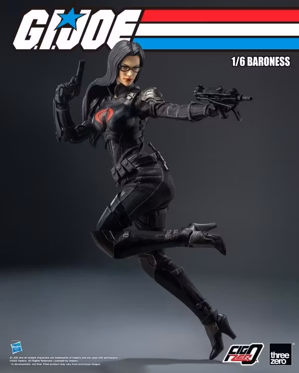 G.I. Joe FigZero Baroness 1/6 Scale Action Figure