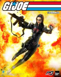G.I. Joe FigZero Baroness 1/6 Scale Action Figure