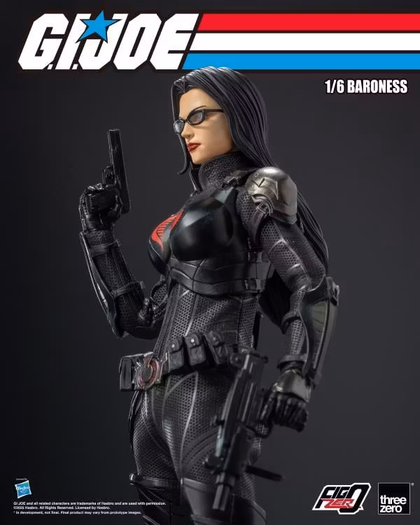 G.I. Joe FigZero Baroness 1/6 Scale Action Figure