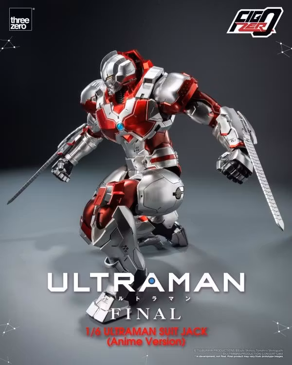 Ultraman Final Season FigZero Ultraman Suit Jack (Anime Ver.) 1/6 Scale Action Figure