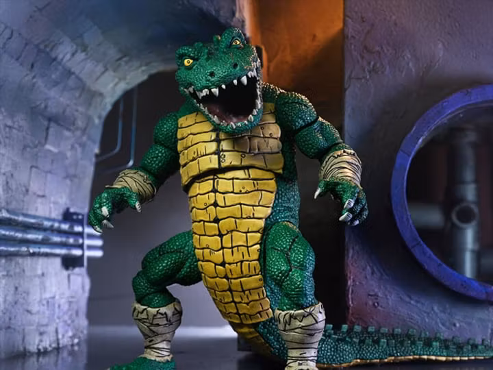 Teenage Mutant Ninja Turtles Leatherhead (Mirage Comics) Deluxe Action Figure