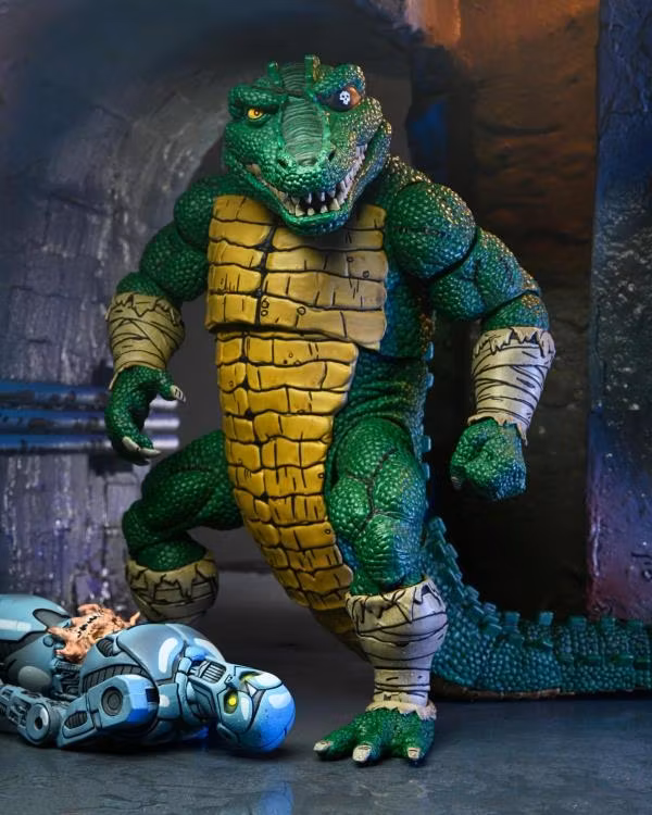 Teenage Mutant Ninja Turtles Leatherhead (Mirage Comics) Deluxe Action Figure