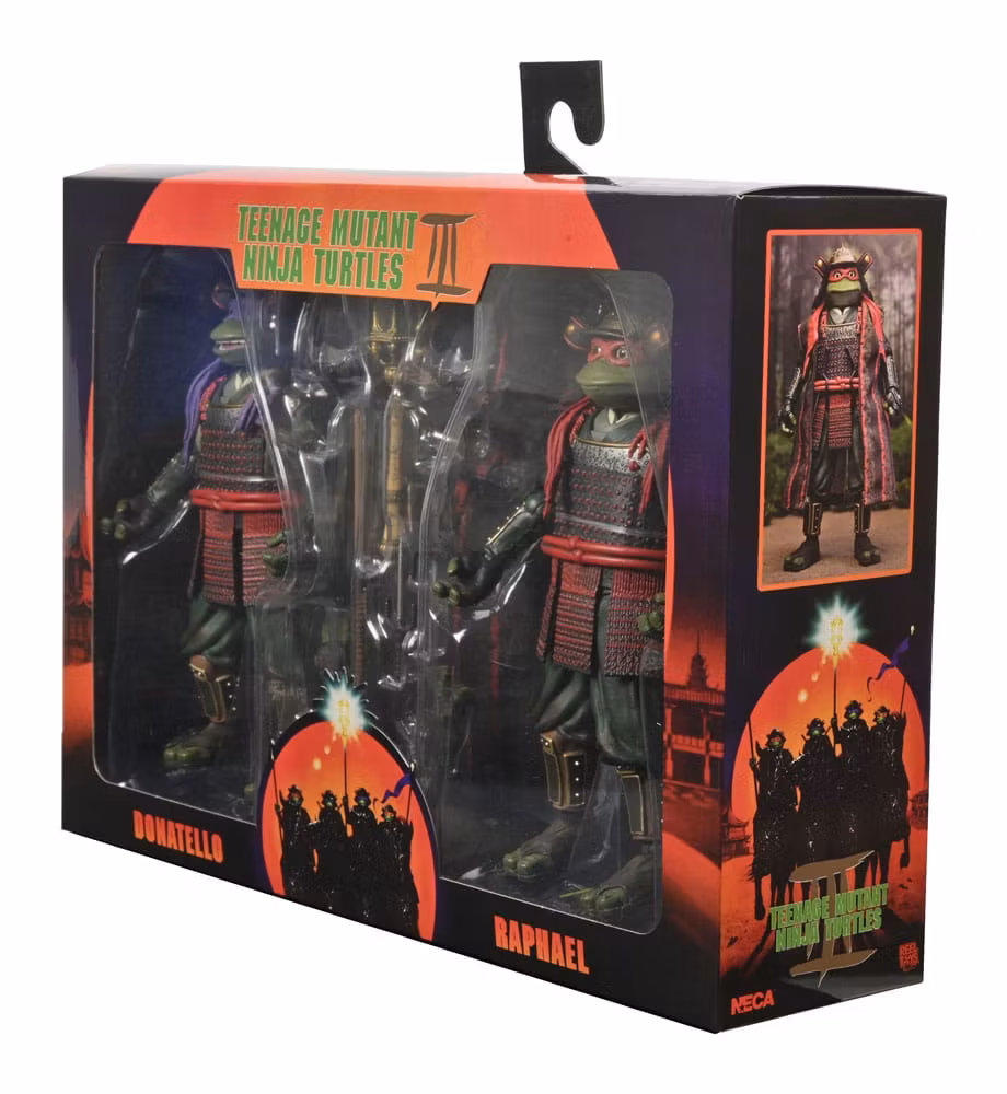Teenage Mutant Ninja Turtles III Donatello & Raphael 2-Pack
