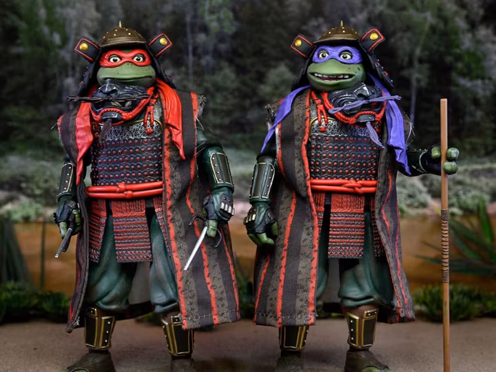 Teenage Mutant Ninja Turtles III Donatello & Raphael 2-Pack