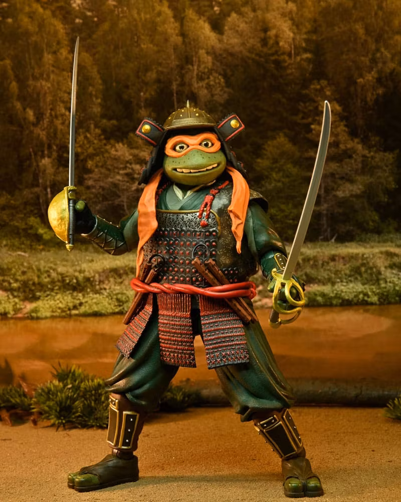 Teenage Mutant Ninja Turtles III Leonardo & Michelangelo 2-Pack