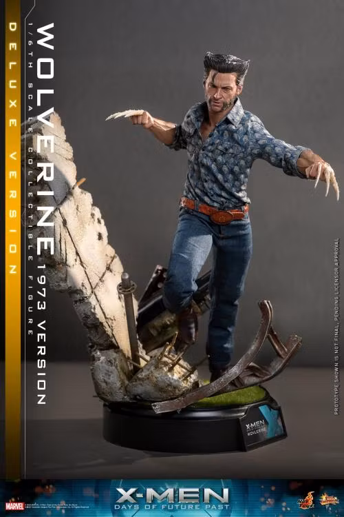 Marvel X-Men: Days of Future Past MMS660 Wolverine (1973) Deluxe 1/6th Scale Collectible Figure