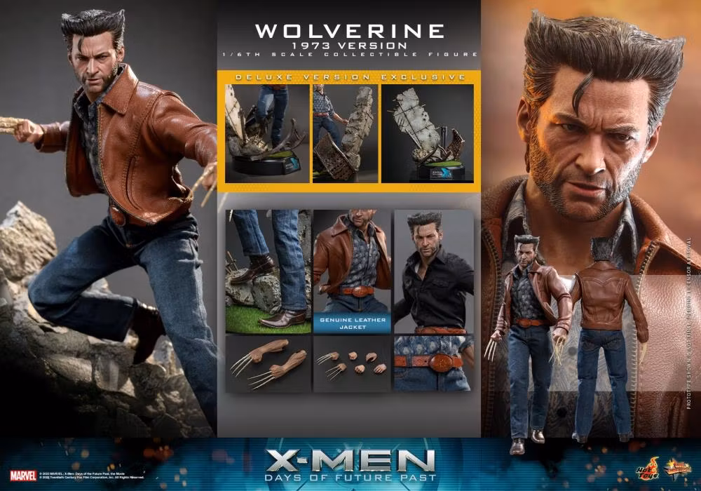 Marvel X-Men: Days of Future Past MMS660 Wolverine (1973) Deluxe 1/6th Scale Collectible Figure