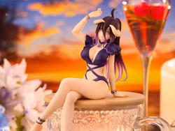 Overlord Albedo (Swimsuit Dark Purple Color Ver.) Noodle Stopper Figure