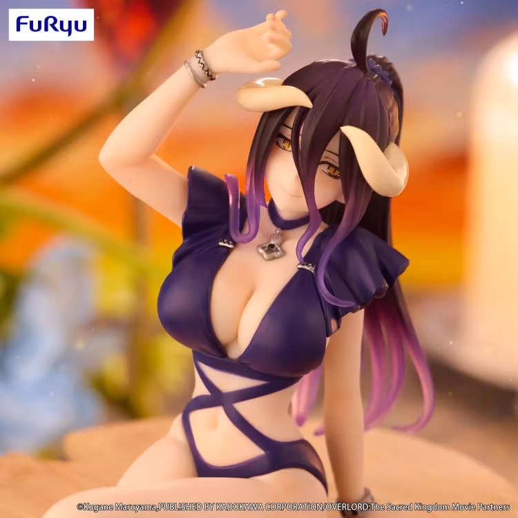 Overlord Albedo (Swimsuit Dark Purple Color Ver.) Noodle Stopper Figure